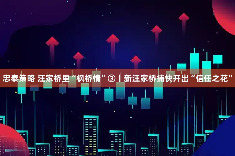 忠泰策略 汪家桥里“枫桥情”③丨新汪家桥捕快开出“信任之花”