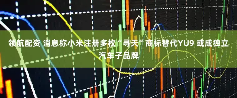领航配资 消息称小米注册多枚“寻天”商标替代YU9 或成独立汽车子品牌